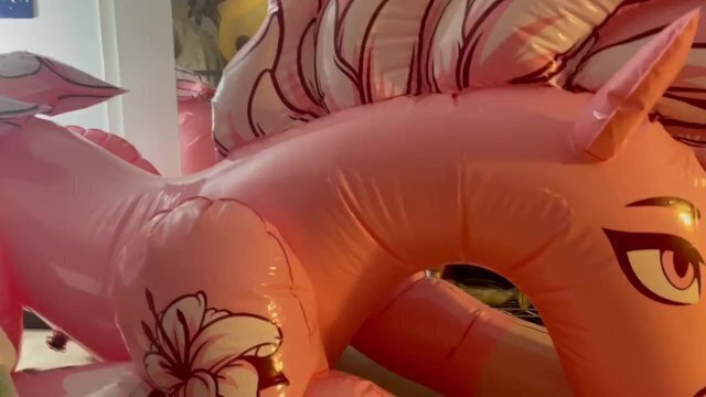 Furry fucks inflatable