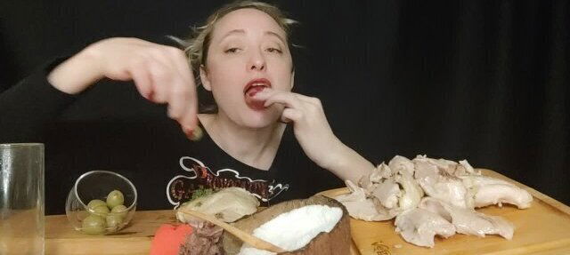 SEDUCE RELAX: chicken ASMR MUKBANG