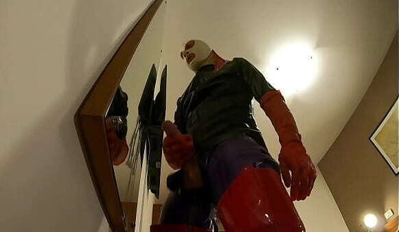 Cumshots mirror (view from below)