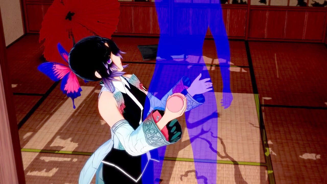 Shinobu kocho hentai, spanking anime girl, demon slayer hentai