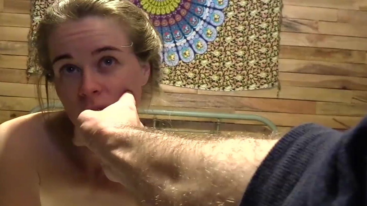 Petite teen face slapped punished hard master