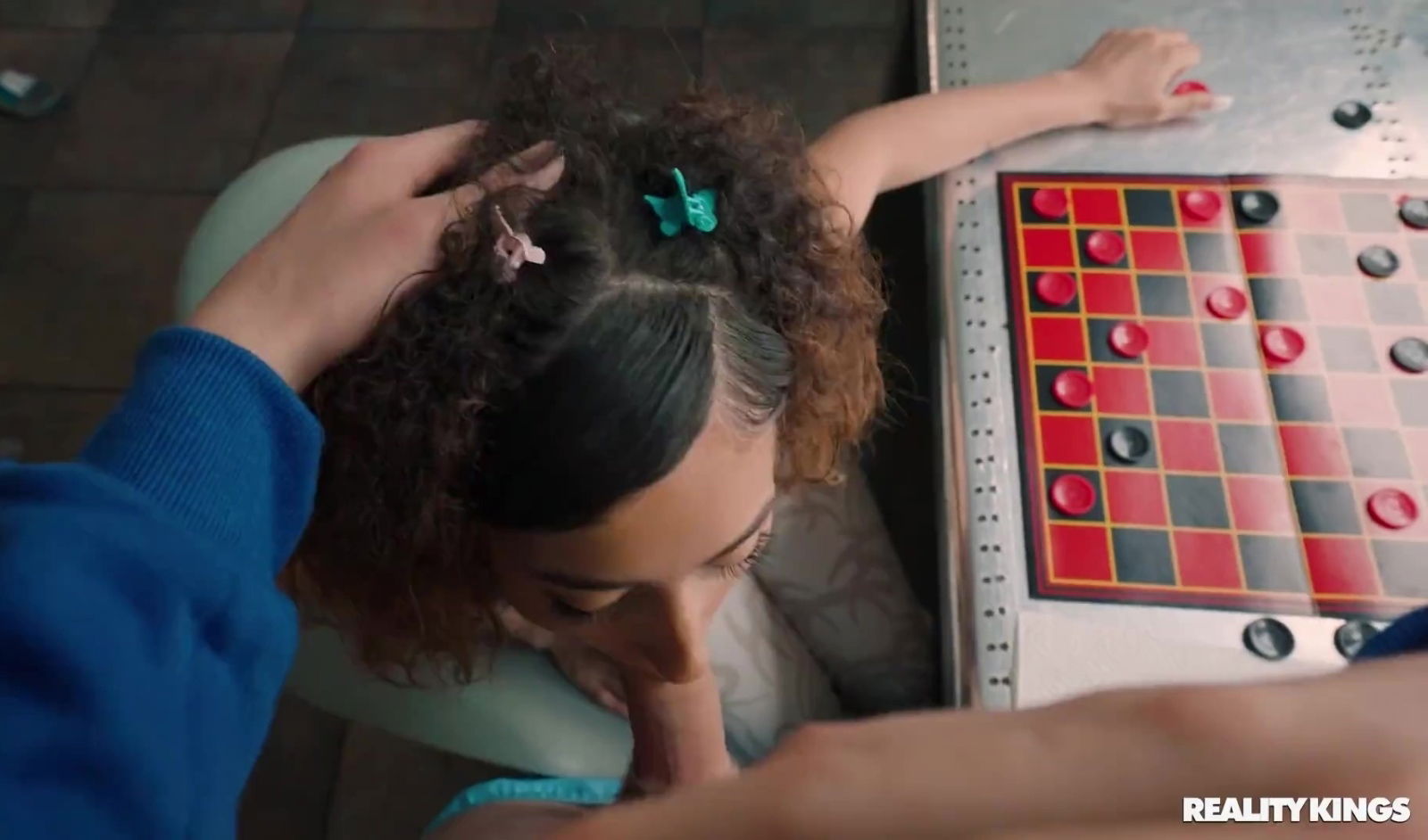 Kinky latina loves board games dick