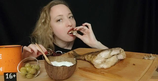 SEDUCE RELAX: roasted fish ASMR MUKBANG