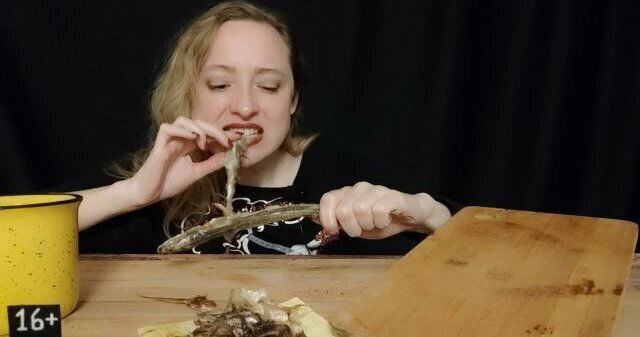 SEDUCE RELAX: smelt fish ASMR MUKBANG