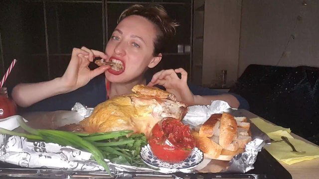 SEDUCE RELAX: roasted chicken ASMR MUKBANG