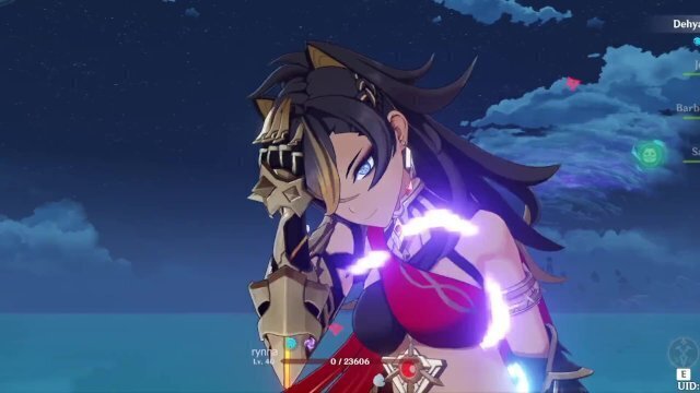 Dehya ryona ragdoll Genshin Impact