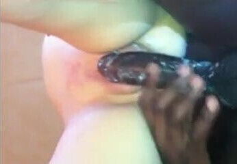 black white girl cumfilled