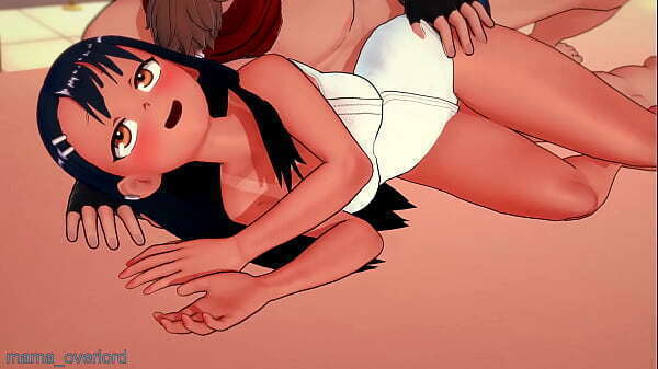 Nagatoro only wearing towel