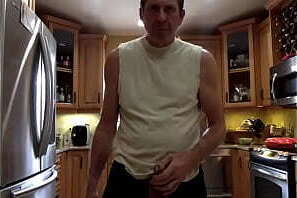 Exhibitionist masturbation video as the moment I pull out my sensitive cock I do a quick to cum, then as I rub it I cum again I cum again