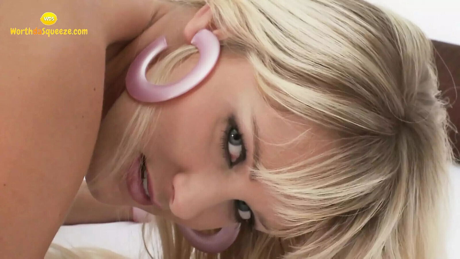 blonde fucks herself small attic