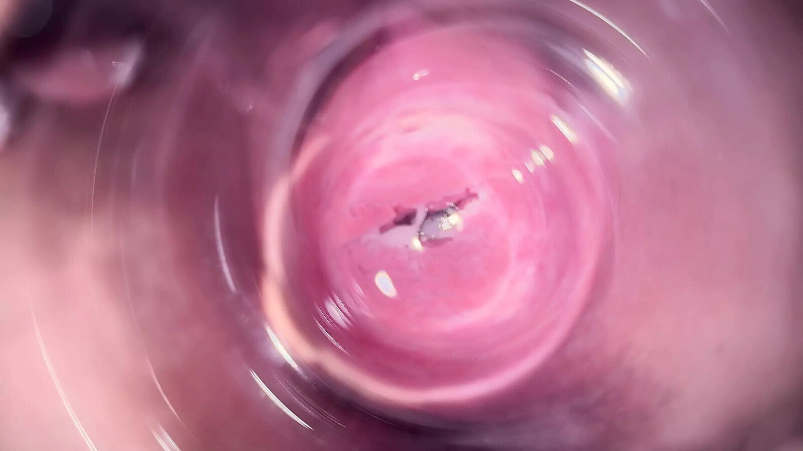 Inside Mia's vagina, internal camera teen pussy