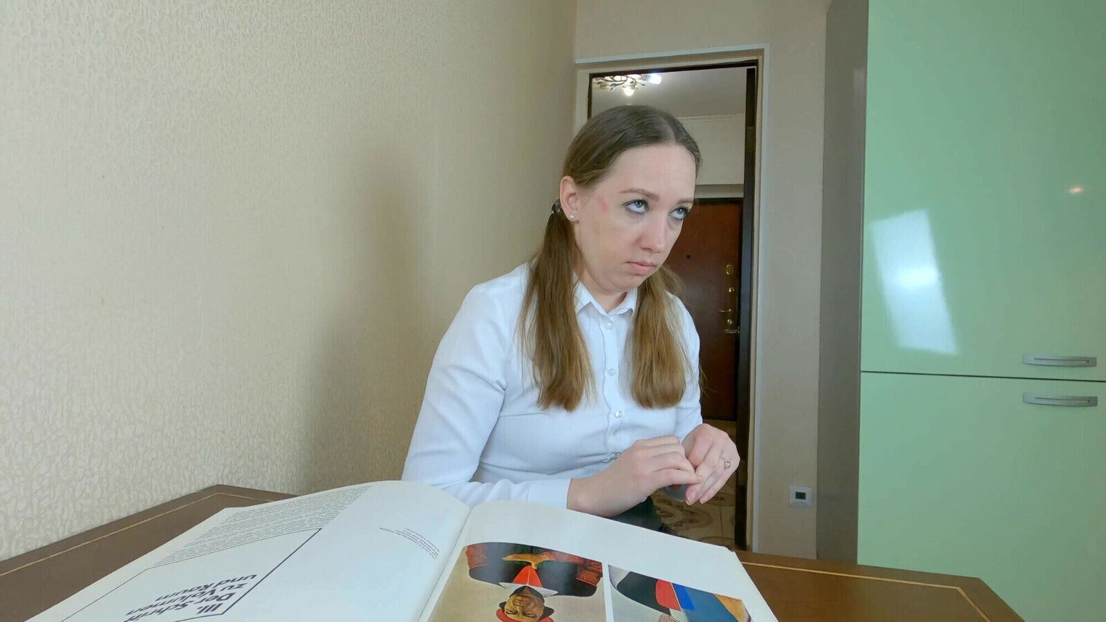 Professional teacher fucks hard deep student girl mouth during private lesson! porn video