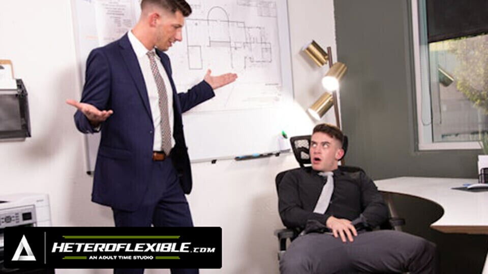 ADULT TIME Trevor Brooks' Boss Jordan Starr CAUGHT Jerking Office!