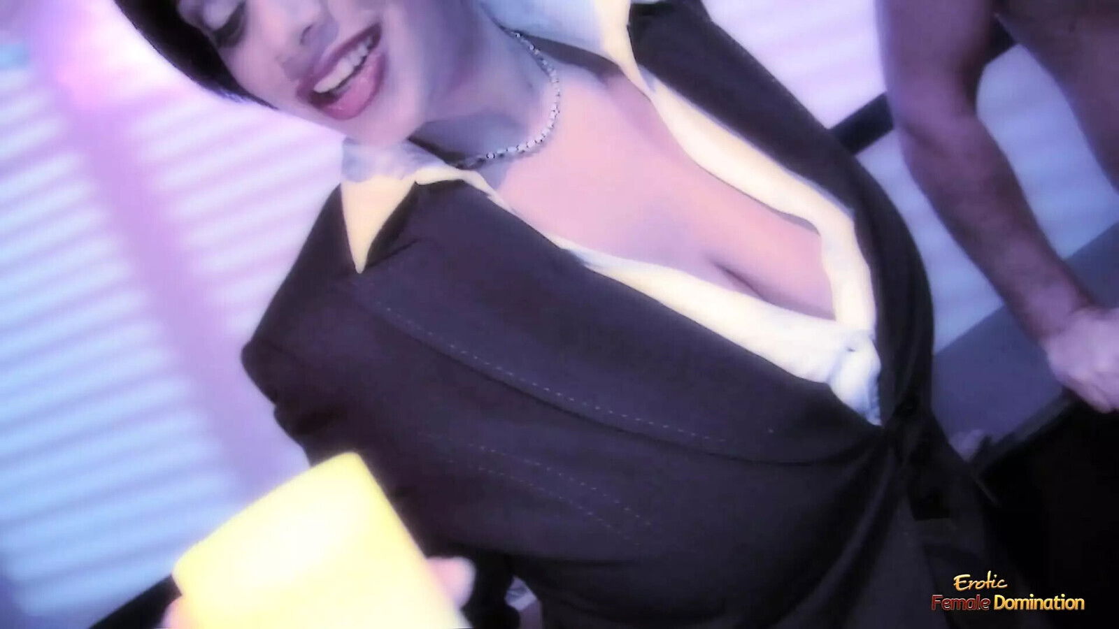 Hotties masturbate with candles penetrated hard