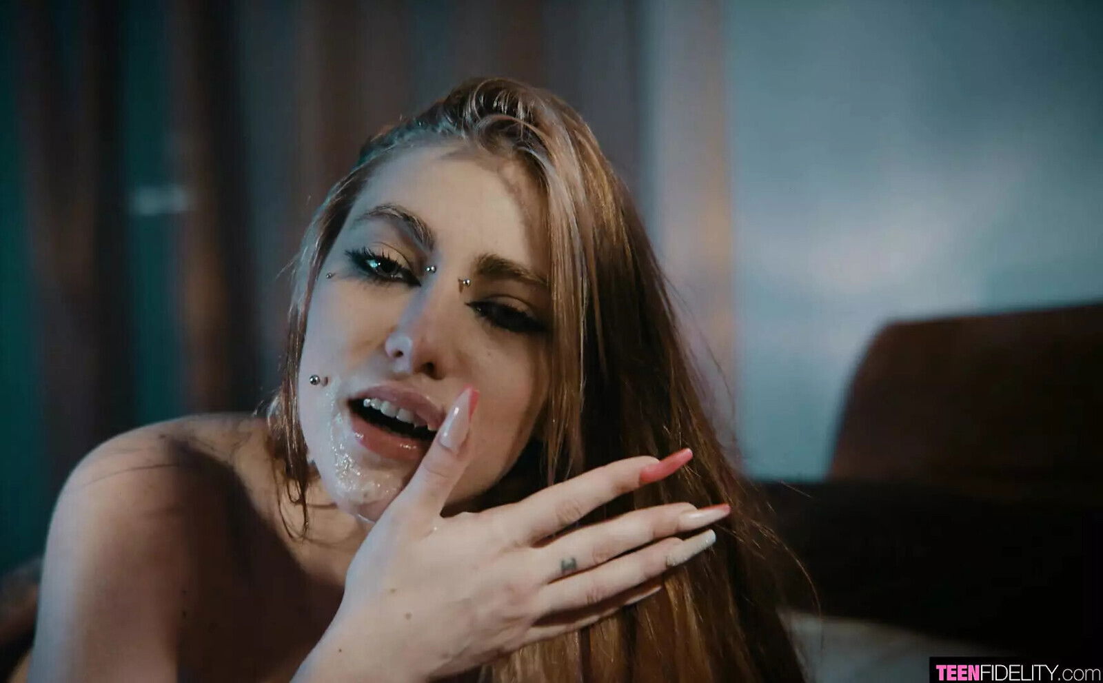 Dalila Dark Drains Dick Mouth