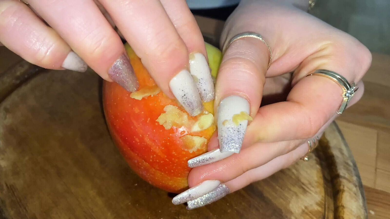 Long Nails Fruits Massacre Part MyNastyFantasy