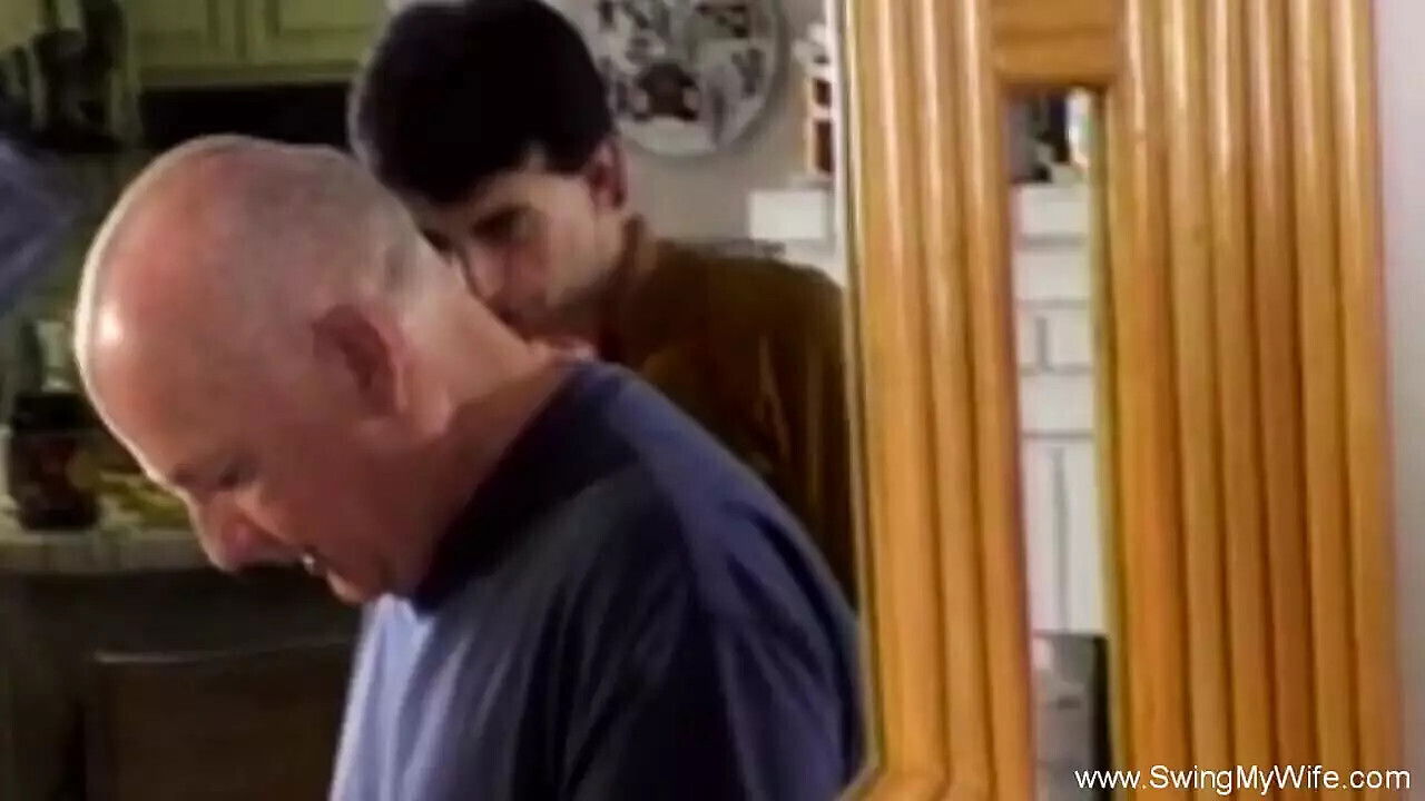 Threesome Horny Blonde Swinger