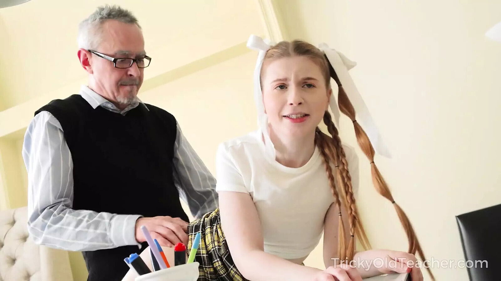 Tricky Teacher student ready everything