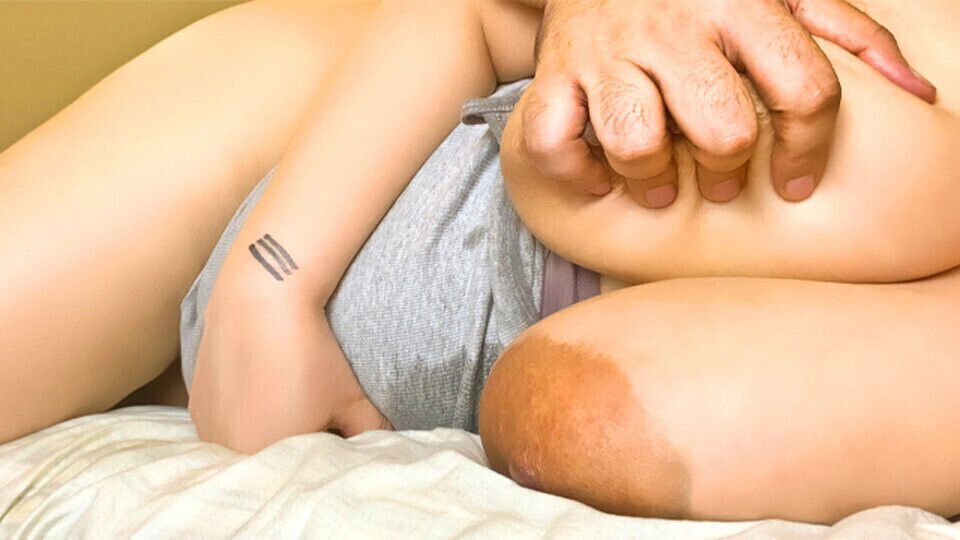 Teacher Invited Student Studies, Fucked From Behind While Boobs Bouncing, Inside Her.