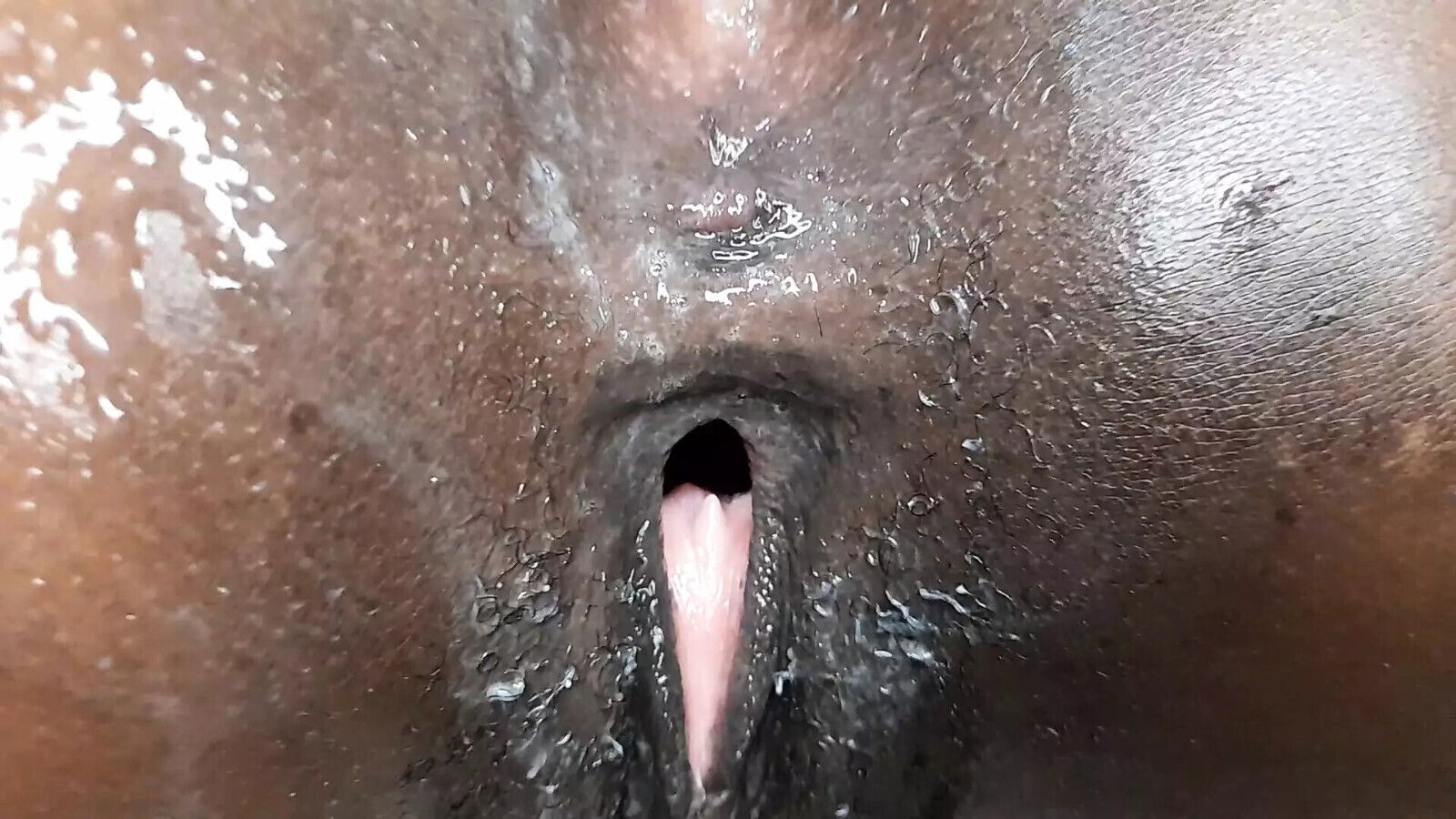 Pussy covered with sperm Full milk, what naughty woman