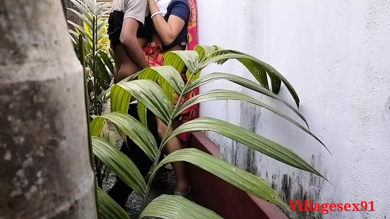 House Garden Clining Time Bengali Wife With Saree Outdoor Official Video Villagesex91)