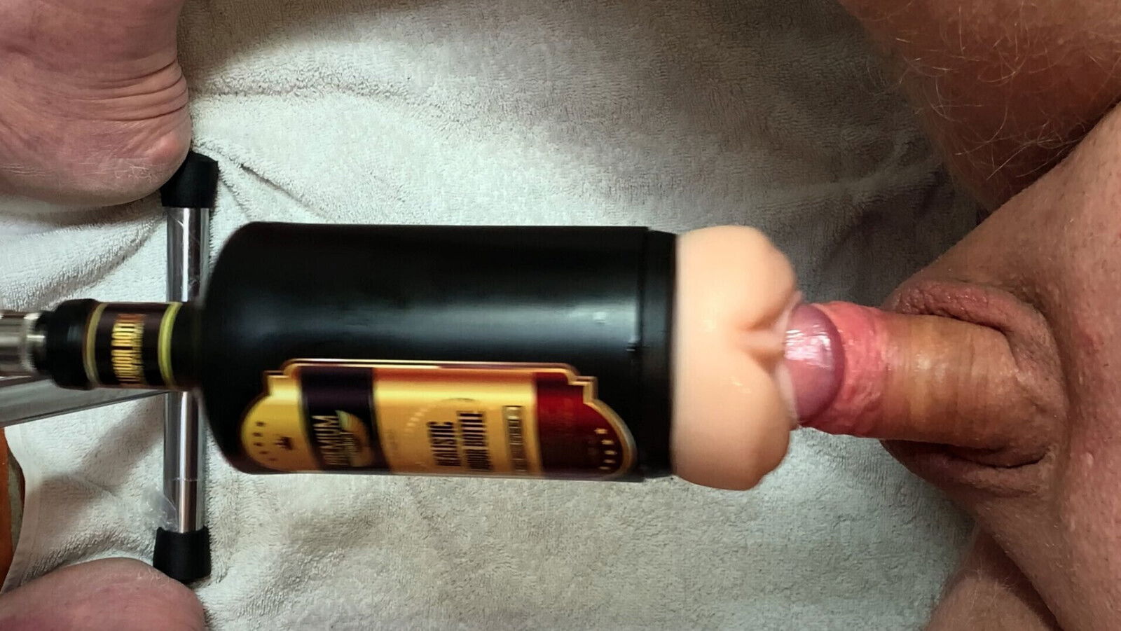 Fucking with fuck machine full power