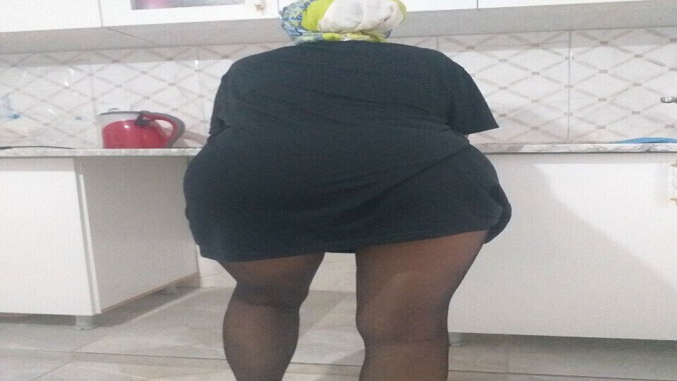 Fantasy turkish woman thin black pantyhose