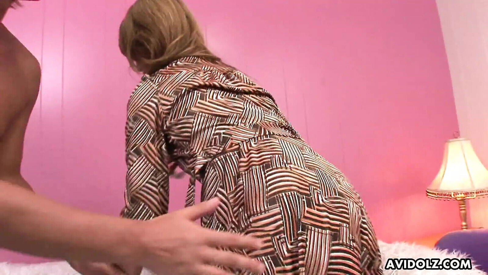 Japanese hairy pussy Mihara fucked uncensored.