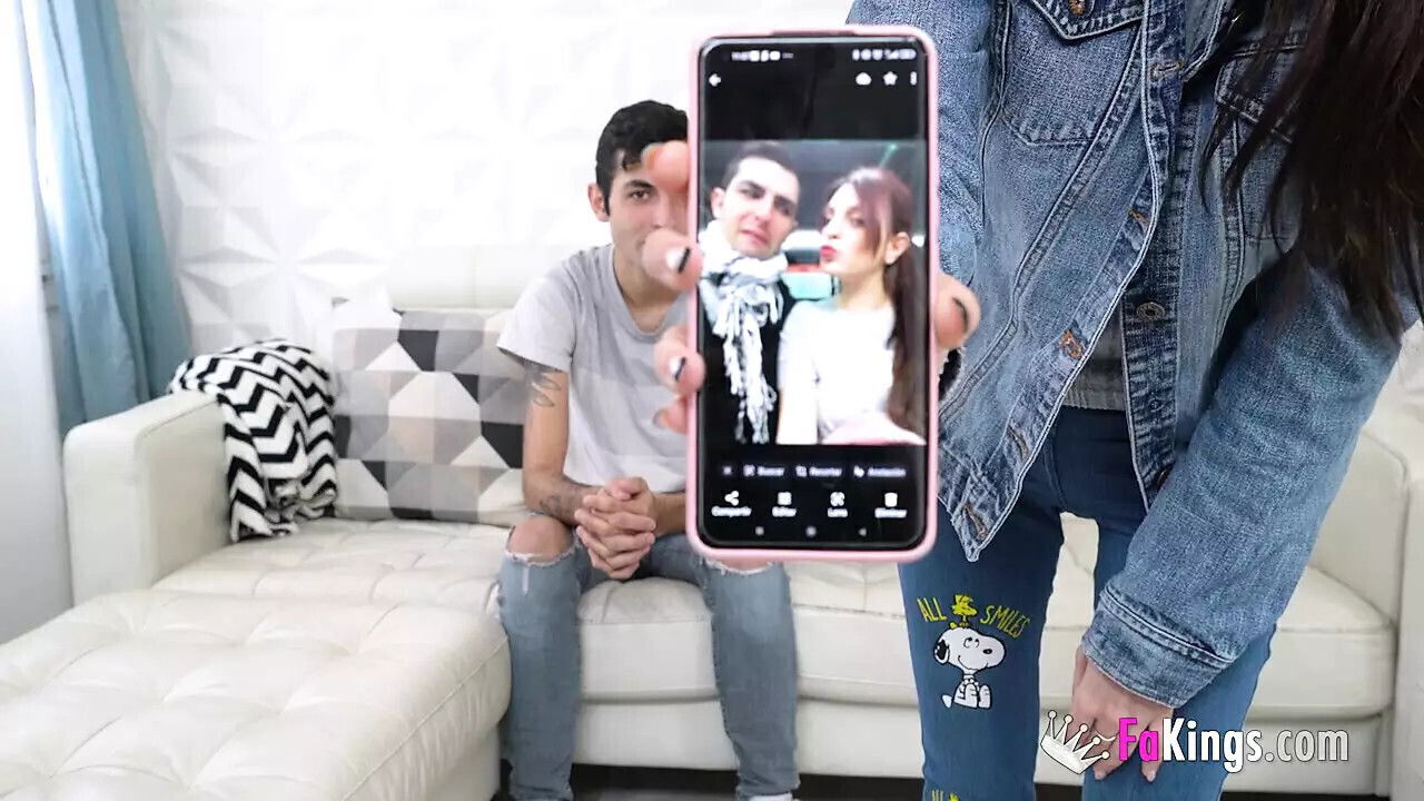 FREE COUPLE: Betty Martinez, loving boyfriend!