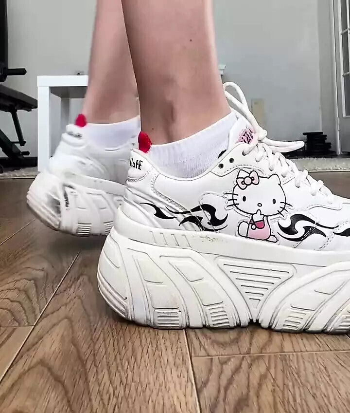 Sweet feet very close camera