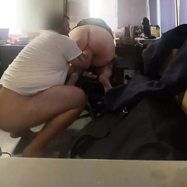 cougar fisted from behind large dildo milf