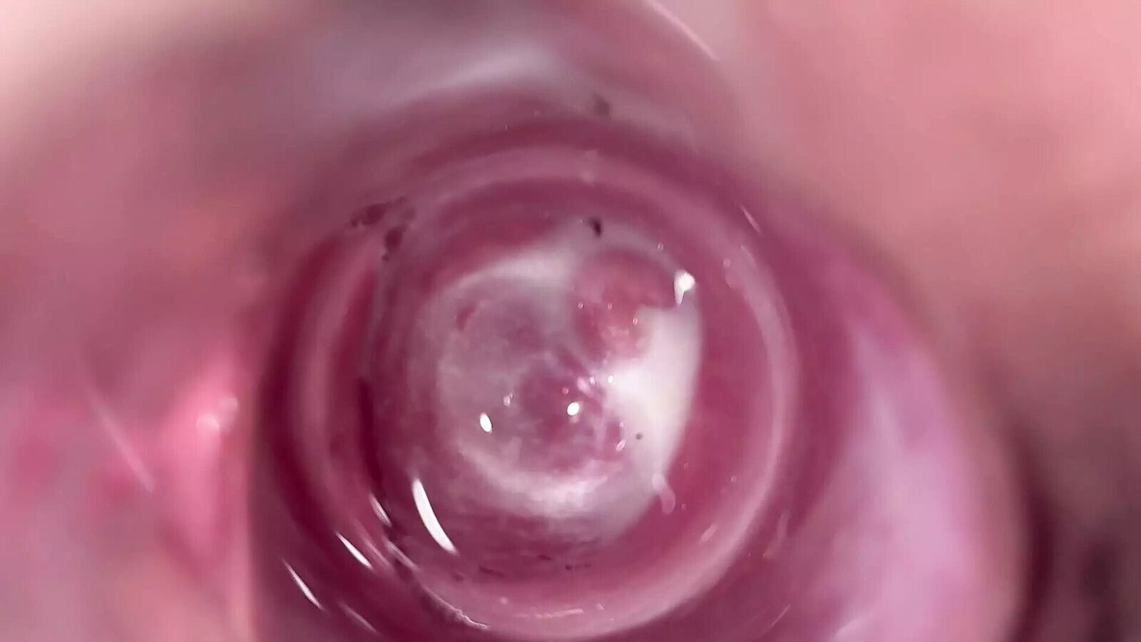 Friend's wife show what deep inside tight creamy vagina