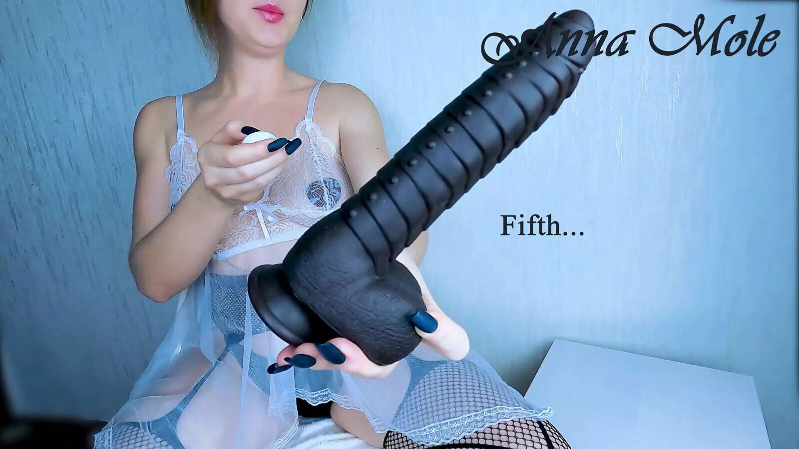 liked black dildo decided ride cream from pussy flowing down profusely. Mole