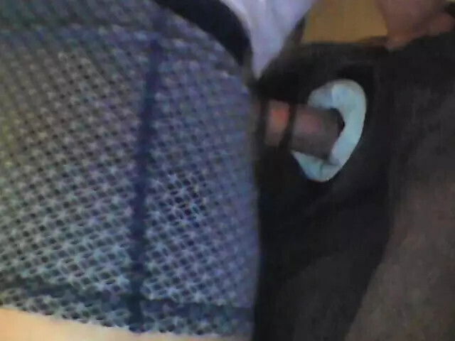 Homemade Fleshlight Fucking With Cockrings