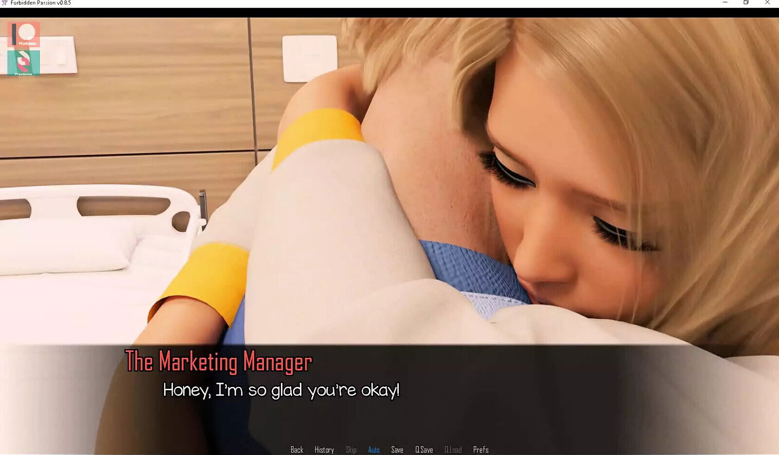 Forbidden Passion-Blonde having cumming