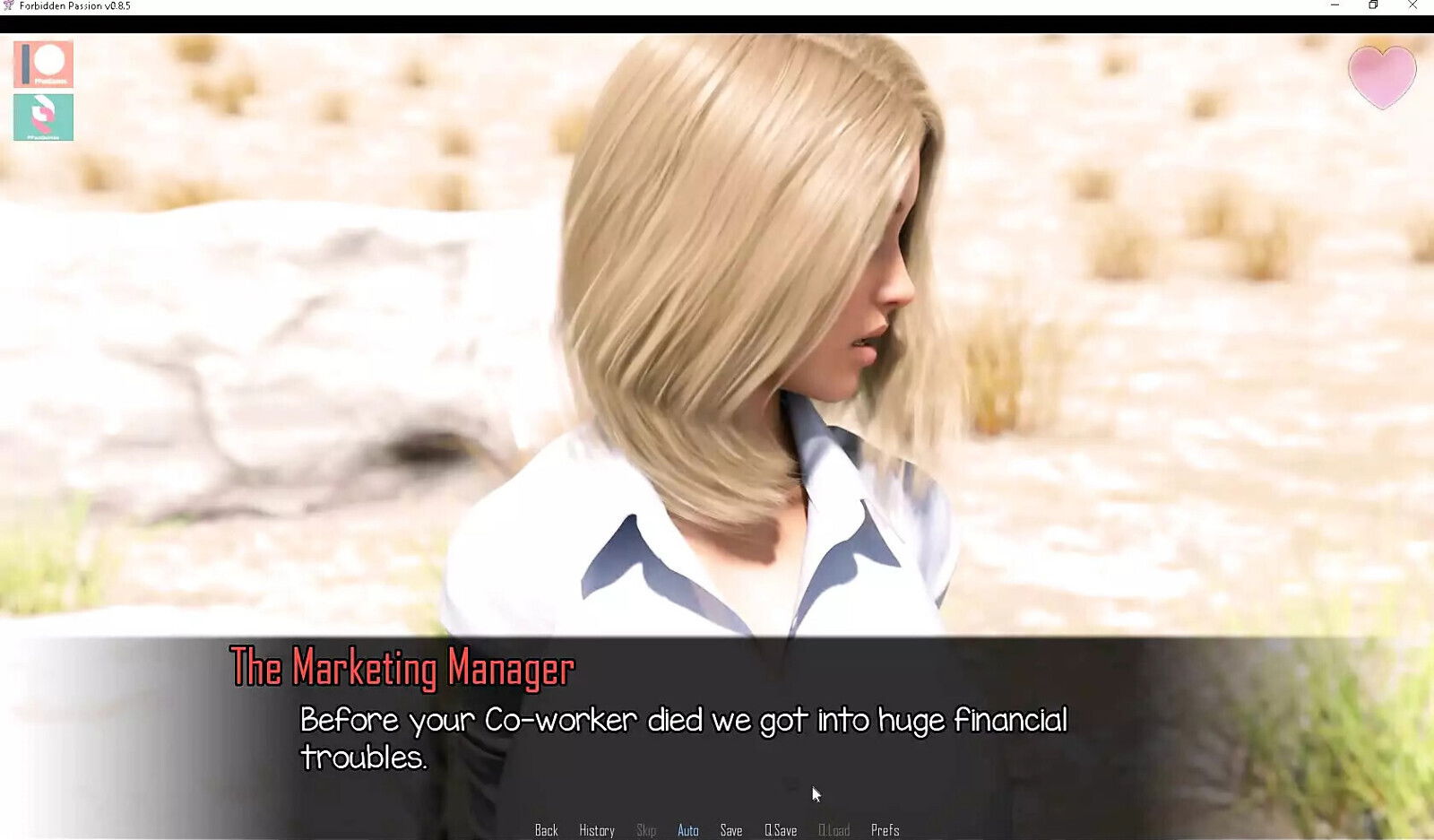 Forbidden Passion-Blonde milf comes fuck holes