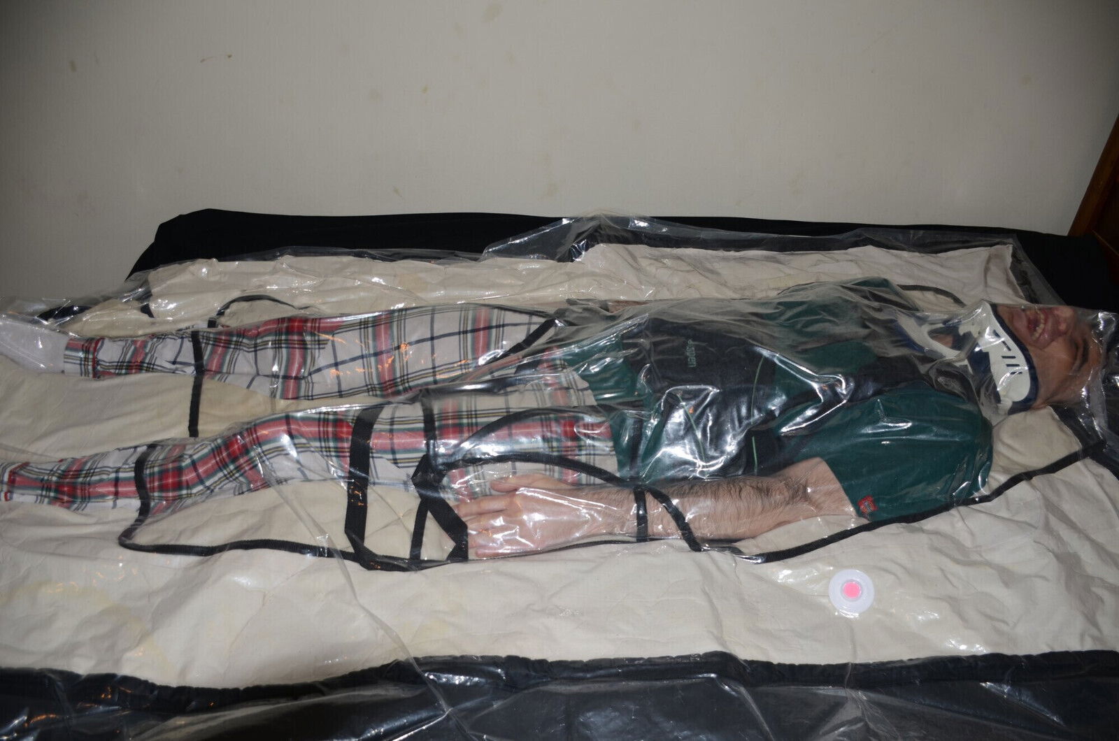 very relaxing session vacbag with spinal brace, C-Collar Aprons