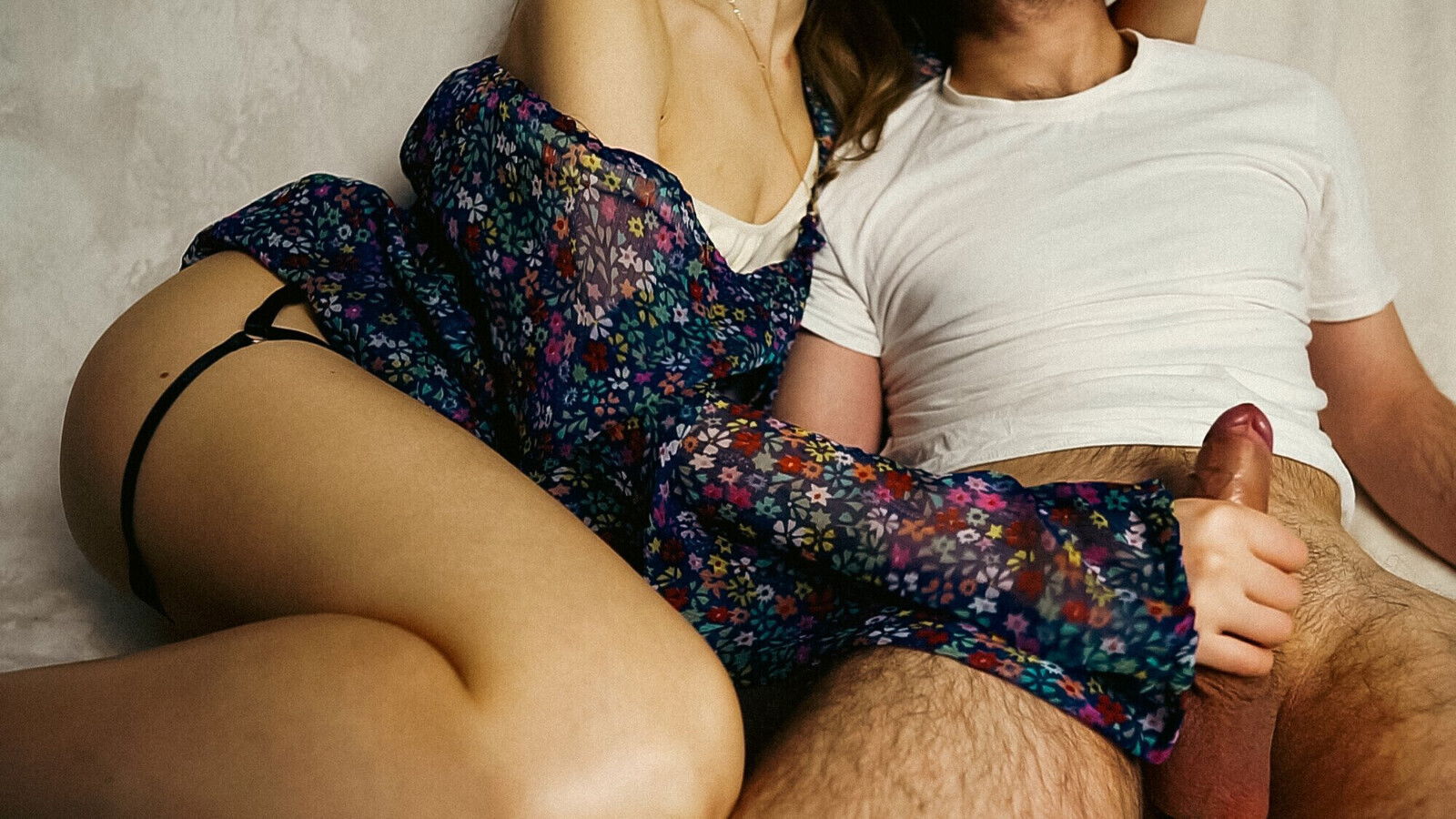 watching porn wife decided join jerk off.