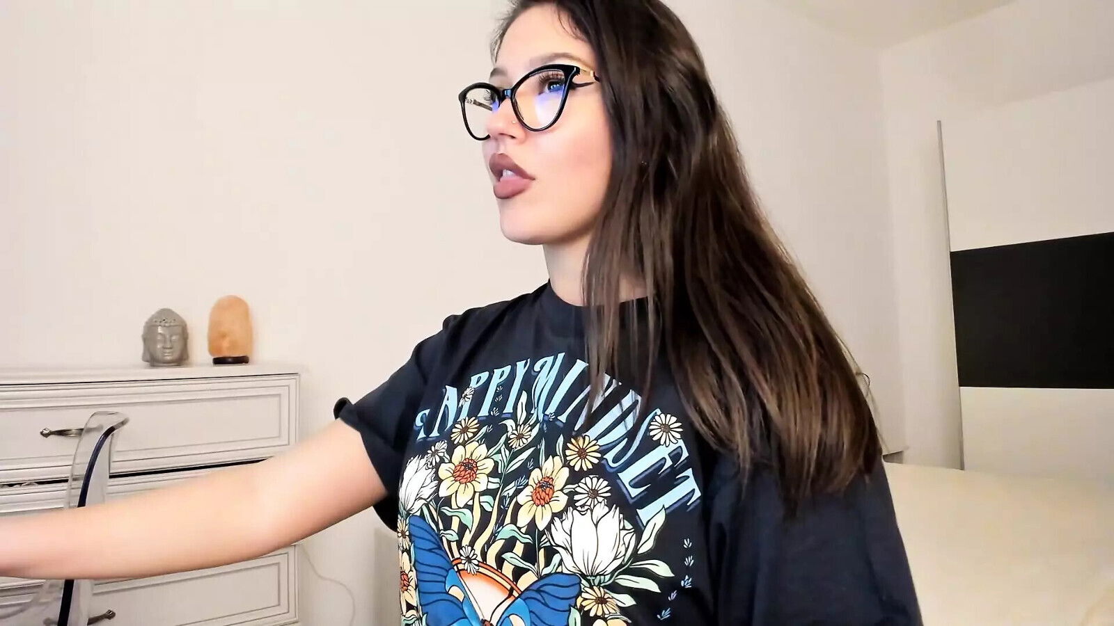 Talking with fans about webcam