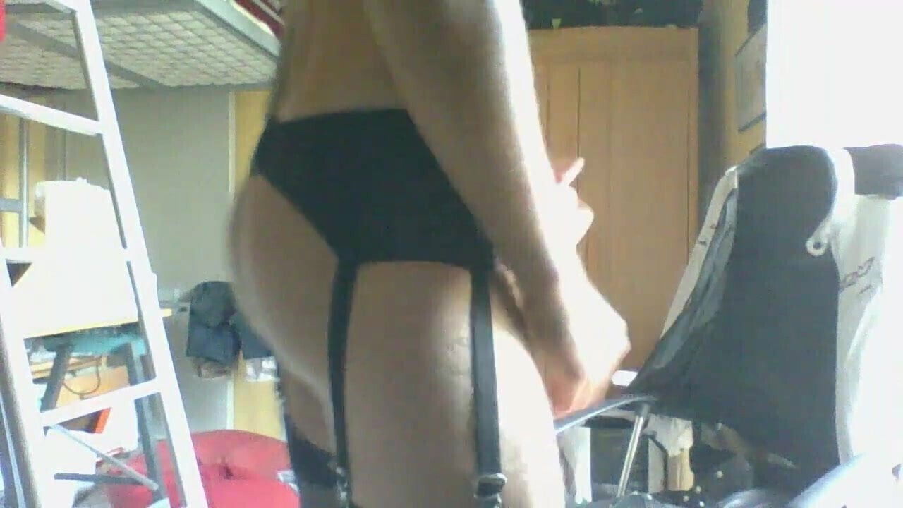 leather skirt cumshot