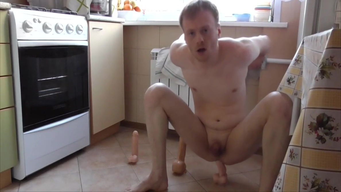 Lana Tuls Flopping Belt Dildos Ride