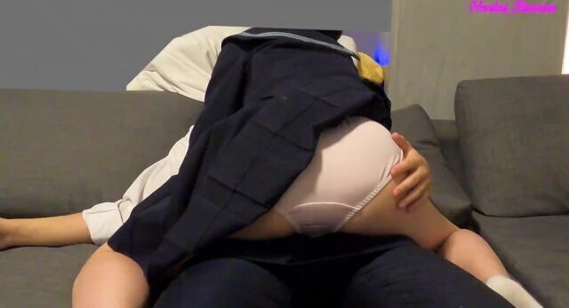 Eating pussy of a Japanese Girl (cosplay). Breathing so heavily