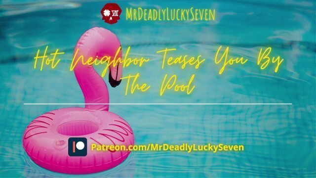 Neighbor Teases Pool ASMR Roleplay