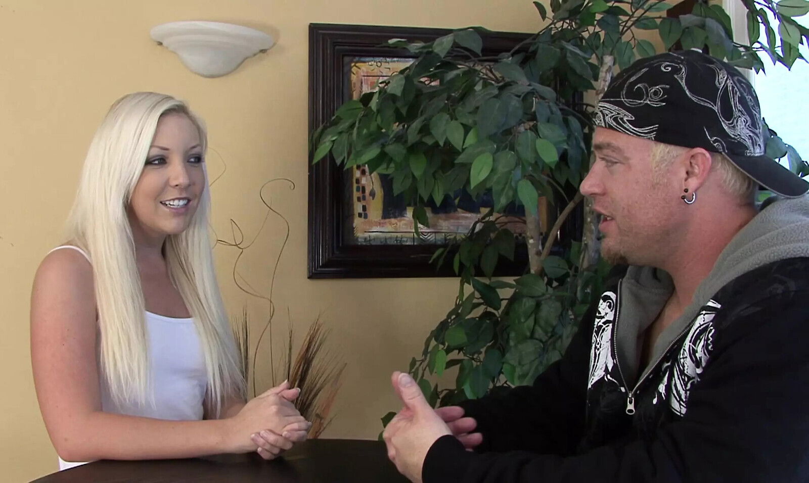 Blonde Hottie Holly Gets Deep Dicked Bald Snatch