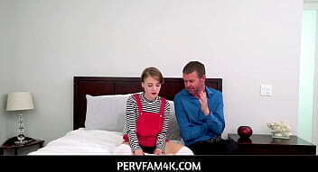 PervFam4K - Stressed Step Daughter Calmed by StepFather / Dakota Burns / Dick Swardson