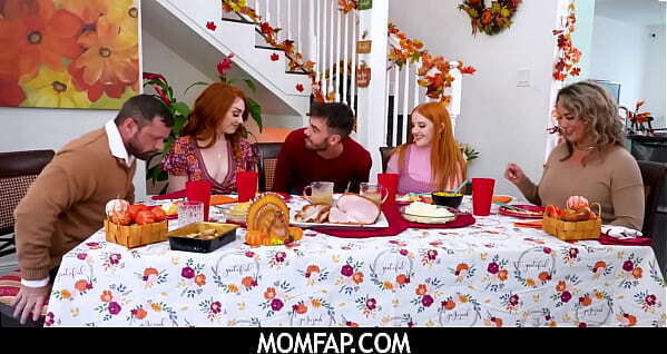 MomFap Thanksgiving Breaker Arietta Adams Cherry Misty Meaner Nade Nasty Miles