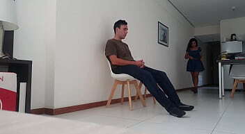 Latina culona atragantada