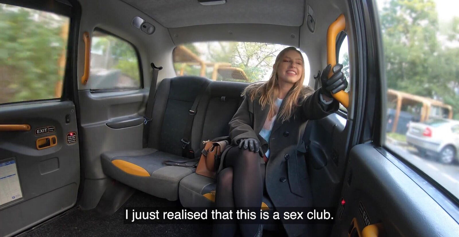 Blonde Jayla Angelis enjoys while sucking dick