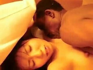 BF films Asian GF take her first black cock
