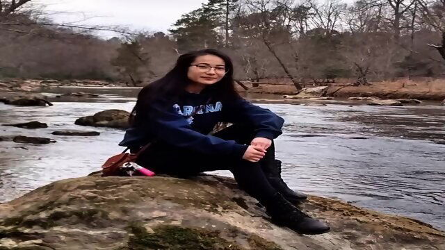 Tiny Asian Taking Huge Doggy